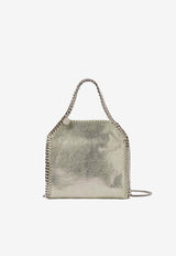 Stella McCartney Mini Falabella Metallic Tote Bag Lime 371223WP0301_3038