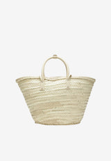 Jacquemus Le Panier Soli Basket Tote Bag Ivory BAW00045AC01C02/S_JACQM-120