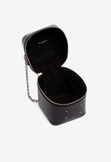 Maison Margiela Big Cube Leather Handbag Black SB1ZI0016P8831_T8013