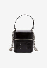 Maison Margiela Big Cube Leather Handbag Black SB1ZI0016P8831_T8013
