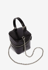 Maison Margiela Big Cube Leather Handbag Black SB1ZI0016P8831_T8013