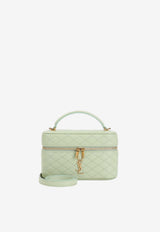 Gaby Quilted Lambskin Vanity Bag