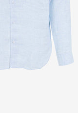 Classic Linen Button-Down Shirt
