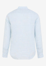 Classic Linen Button-Down Shirt