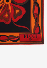 Signature Print Silk Scarf