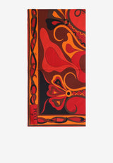Signature Print Silk Scarf