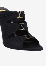 Emilie 110 Crystal-Logo Sandals