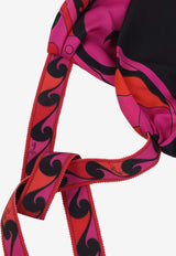 Printed Silk Triangle Hairband