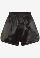 Viscose Satin Track Shorts