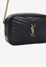 Mini Lou Diamond-Quilted Crossbody Bag