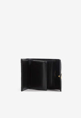 Cassandre Quilted Calf Leather Flap Wallet