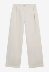 Prada Straight-Leg Casual Pants Sand P262KOOO192A/T_PRADA-F0036