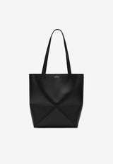 Loewe Medium Puzzle Fold Tote Bag Black A657G50X01LE/T_LOEW-1100