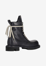 Rick Owens Army Gabe Leather Ankle Boots Black RU01F2829LOO_09