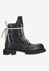 Rick Owens Army Gabe Leather Ankle Boots Black RU01F2829LOO_09