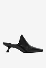 Loewe Emily 45 Soft Nappa Leather Mules Black L814379X67LE/S_LOEW-1100
