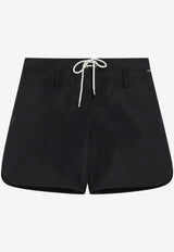 Prada Drawstring Mini Shorts Black 22H952OOO17K8/T_PRADA-F0002