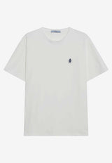 Prada Garment-Dyed Logo T-shirt White 3578BROOO19Z8/T_PRADA-F0009