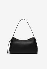 Prada Medium Aimée Leather Shoulder Bag Black 1BC229LVM2CYS/S_PRADA-F0002