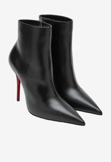 Christian Louboutin Miss Z 100 Patent Leather Ankle Boots Black 3250121LE/T_LOUBO-BK01