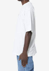 Jacquemus Signature Logo Print T-shirt White ETSM00639A-J00289-100