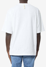 Jacquemus Signature Logo Print T-shirt White ETSM00639A-J00289-100