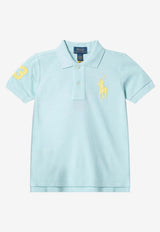 Polo Ralph Lauren Kids Boys Embroidered Pony Polo T-shirt Green 323703635509CO/S_POLOR-PA