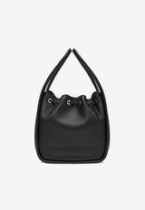 Prada Mini Darling Leather Bucket Bag Black 1BE087OVO2CYS/S_PRADA-F0002