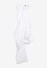 Jacquemus Asymmetric Mini Dress White DRW00814AW00781/S_JACQM-100