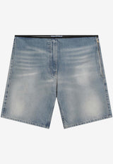 Prada Washed Denim Shorts Blue GFP557OOO19YB/T_PRADA-F0008