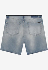 Prada Washed Denim Shorts Blue GFP557OOO19YB/T_PRADA-F0008