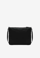Prada Triangle Logo Re-Nylon Shoulder Bag Black 1BC421D1MRV44/S_PRADA-F0002