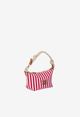 Miu Miu Striped Pouch Bag Red 5NE8412I0G_F0ZIZ