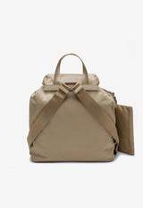Prada Triangle Logo Nylon Backpack Beige 1BZ811OTMRV44/T_PRADA-F0040