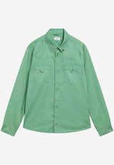 Versace Medusa Long-Sleeved Shirt Green 10239791A18185/S_VERSA-1G250