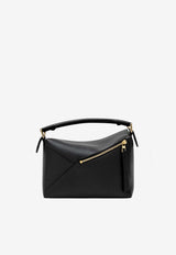 Loewe Small Grained Leather Puzzle Edge Bag Black A510P60XAWLE/T_LOEW-1100