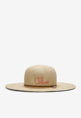 Chloé Embroidered Bucket Hat Orange C20868NF/S_CHLOE-43A
