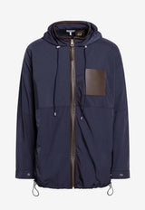 Loewe Technical Micro-Ripstop Hooded Jacket Blue H616Y02X22NY/S_LOEW-4042