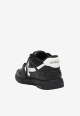 Off-White Out Of Office Leather Sneakers Black OMIA189C99LEA019/S_OFFW-1001