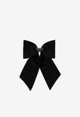 Prada Maxi Bow Hair Clip Black 1IF1632DMI/T_PRADA-F0002
