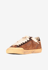 Golden Goose DB Super-Star Suede Low-Top Sneakers Brown GMF01026F008108_55737
