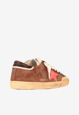Golden Goose DB Super-Star Suede Low-Top Sneakers Brown GMF01026F008108_55737