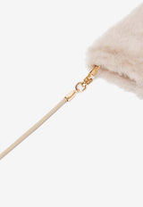 Max Mara Ombrat Teddy Mittens Beige 2614561041600MXAOMBR_001