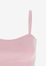 Max Mara Epica Wool-Blend Sleeveless Top Pink 2611361181650MXMEPIC_014