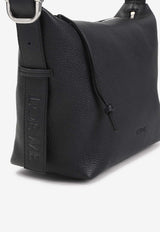 Loop Grained Leather Hobo Bag
