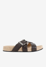 Belted Leather Sandals