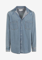 Denim Buttoned Shirt