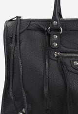 Le City Business Duffle Bag in Grained Leather