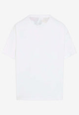 Floral V-neck T-shirt