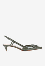VLogo 40 Slingback Pumps in Patent Leather